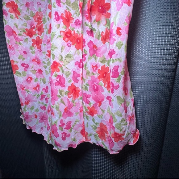 Morgan Taylor Intimates Pink Floral Camisole Set Size XL - Picture 6 of 10